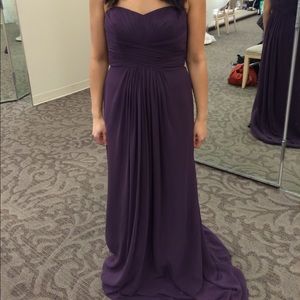 David’s Bridal bridesmaid dress